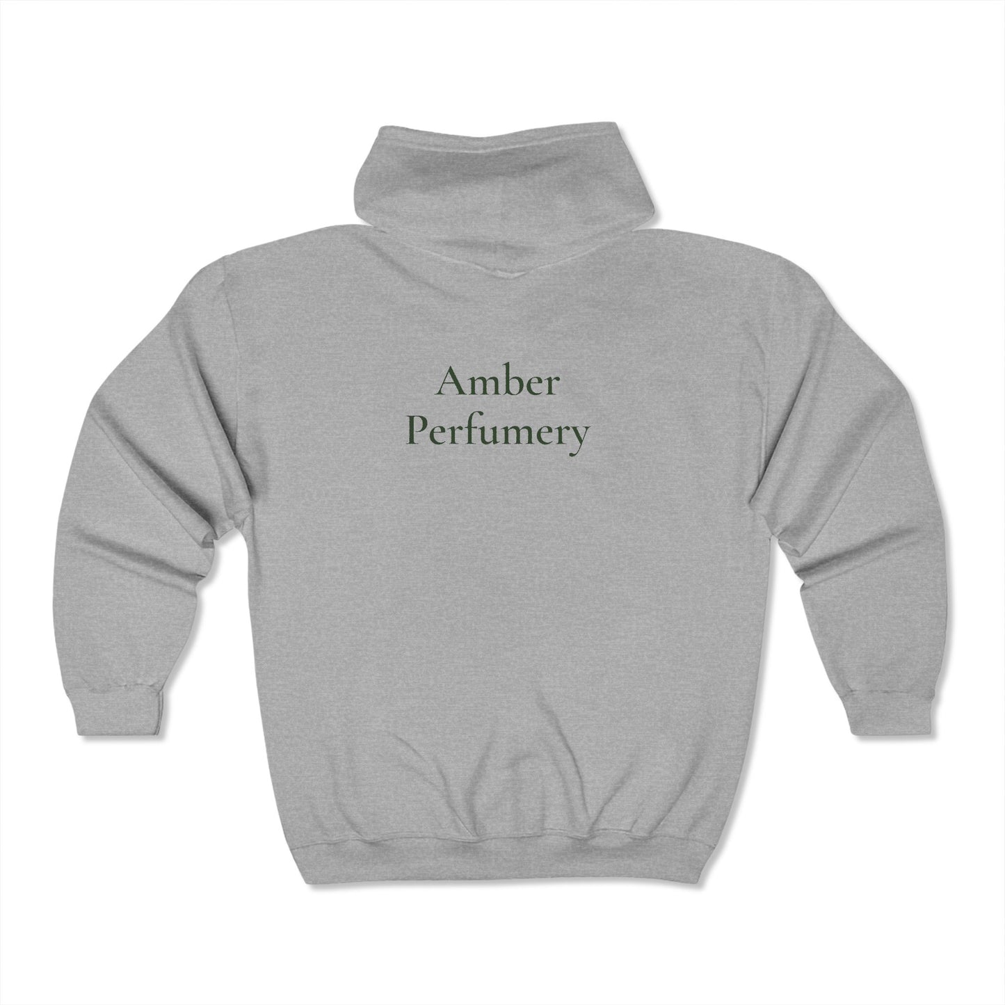 Classic Amber Perfumery Full Zip Hoodie