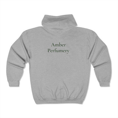 Classic Amber Perfumery Full Zip Hoodie