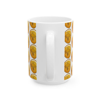 Amber Bug Multi Mug, White
