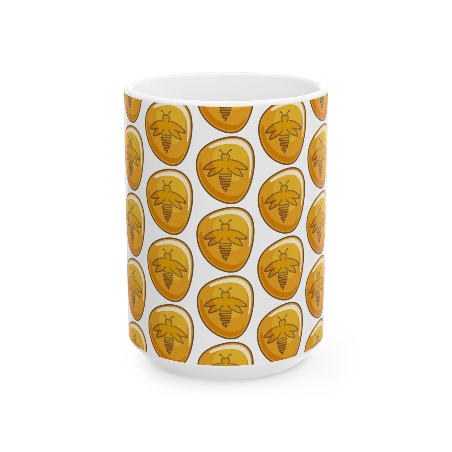 Amber Bug Multi Mug, White