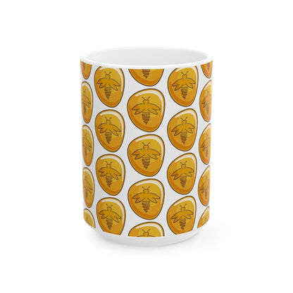 Amber Bug Multi Mug, White