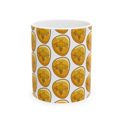 Amber Bug Multi Mug, White