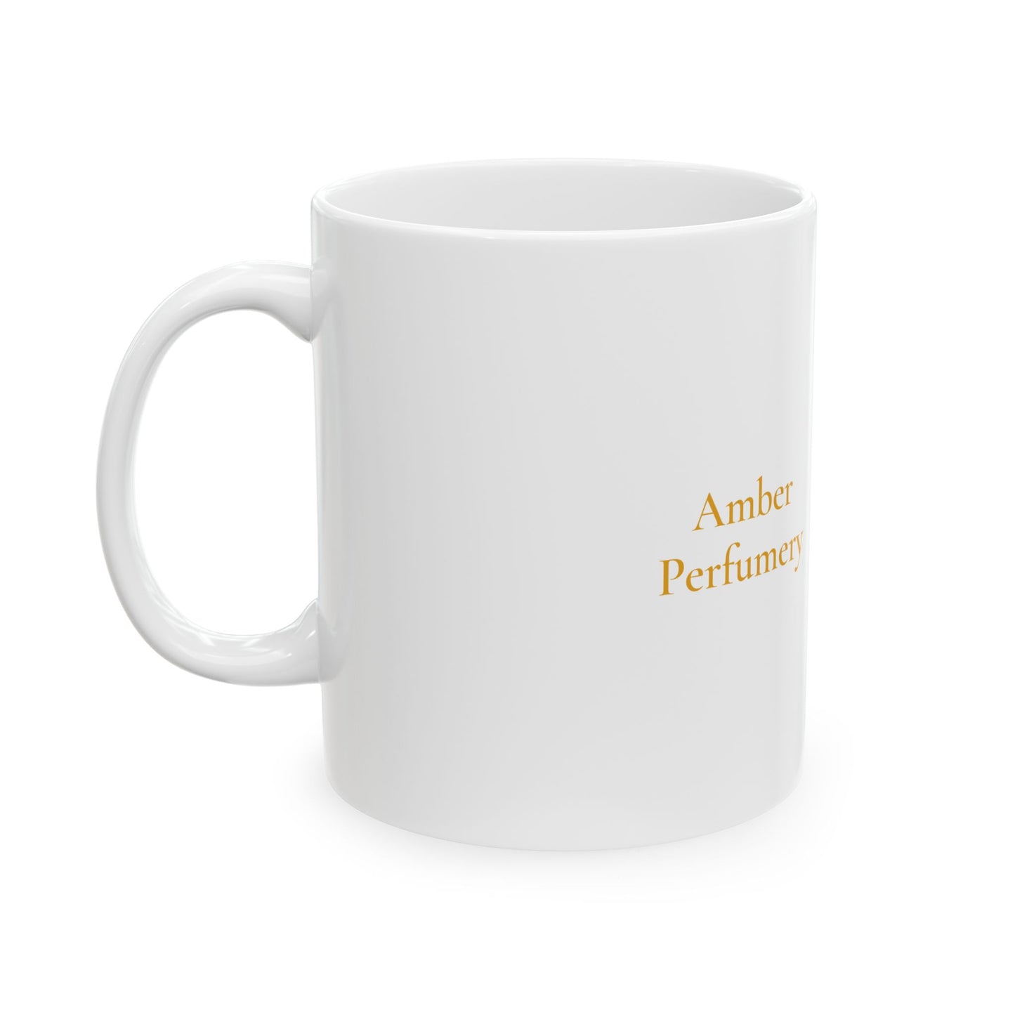 Amber Bug Mug, White