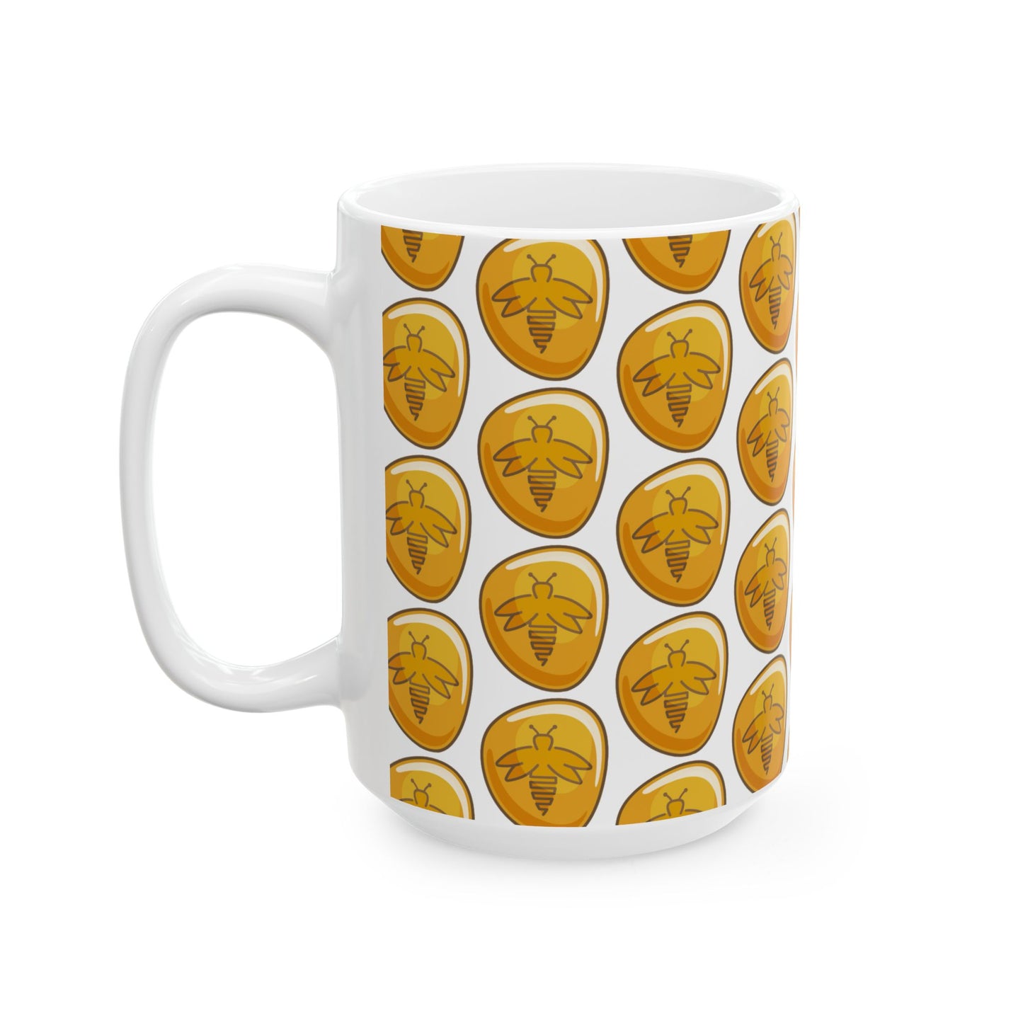 Amber Bug Multi Mug, White