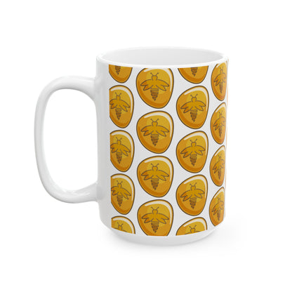 Amber Bug Multi Mug, White