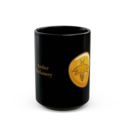 Amber Bug Mug, Black