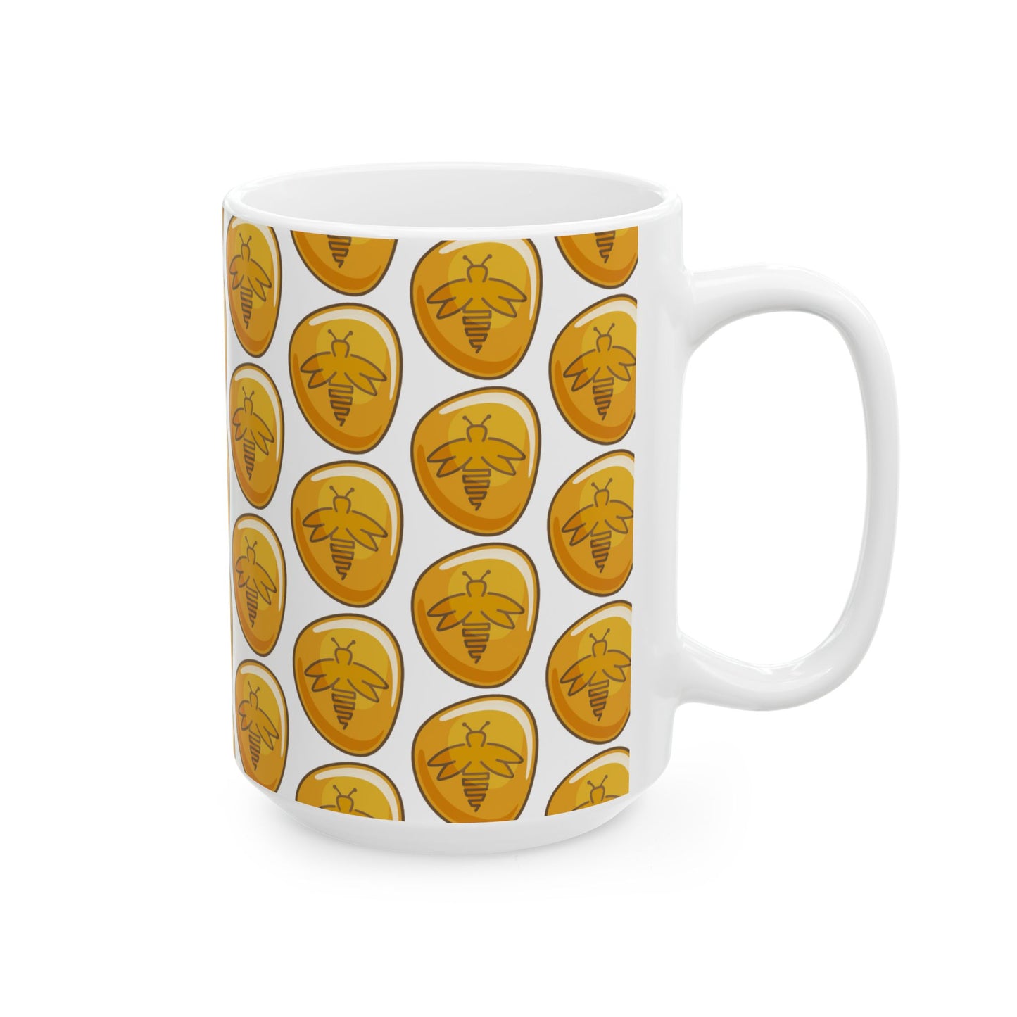 Amber Bug Multi Mug, White