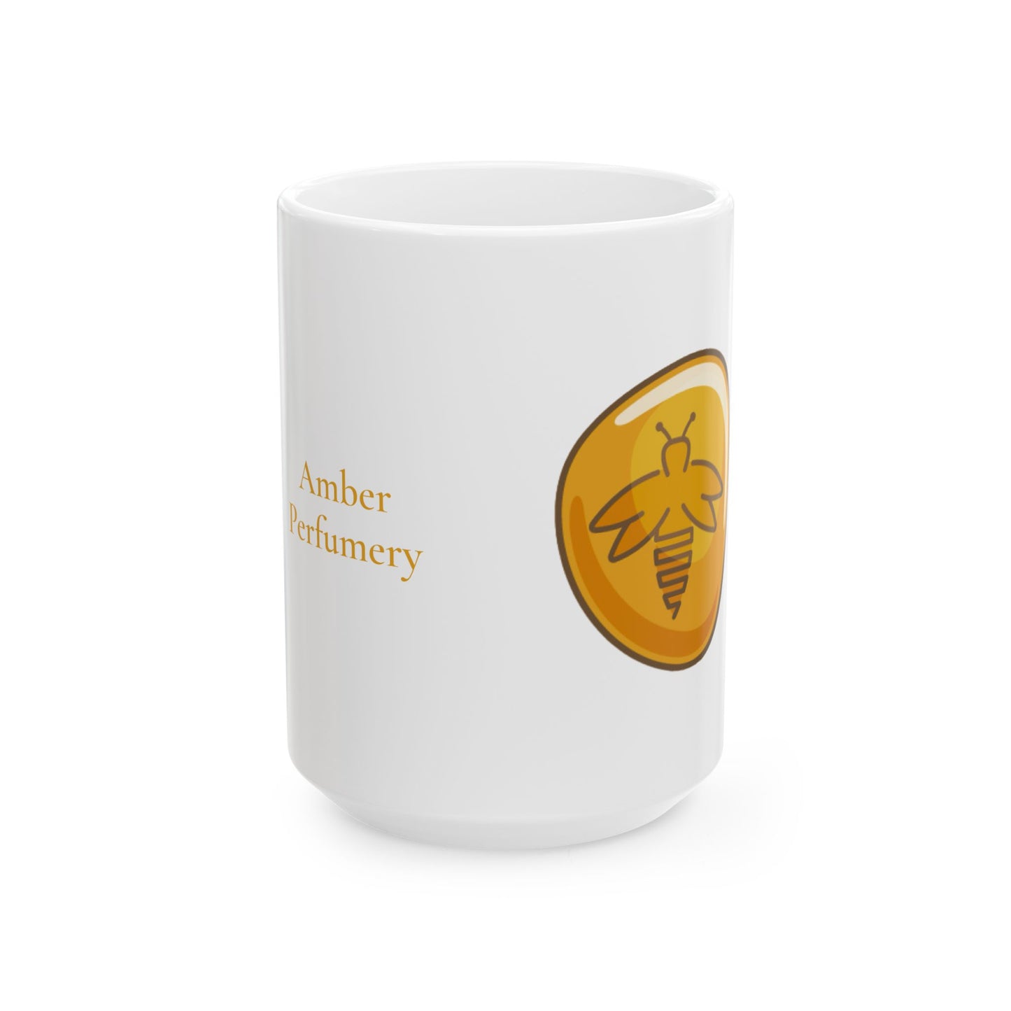 Amber Bug Mug, White